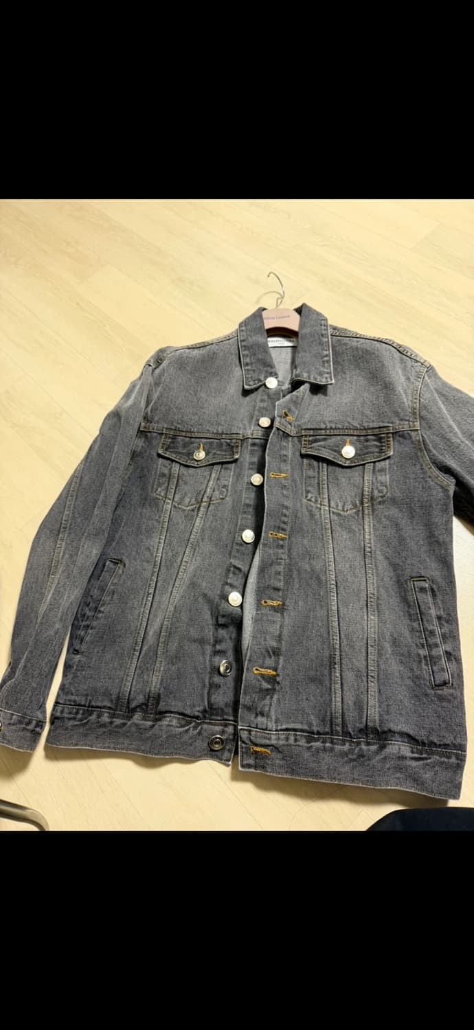 발렌시아가 흑청자켓 L 상품이미지2