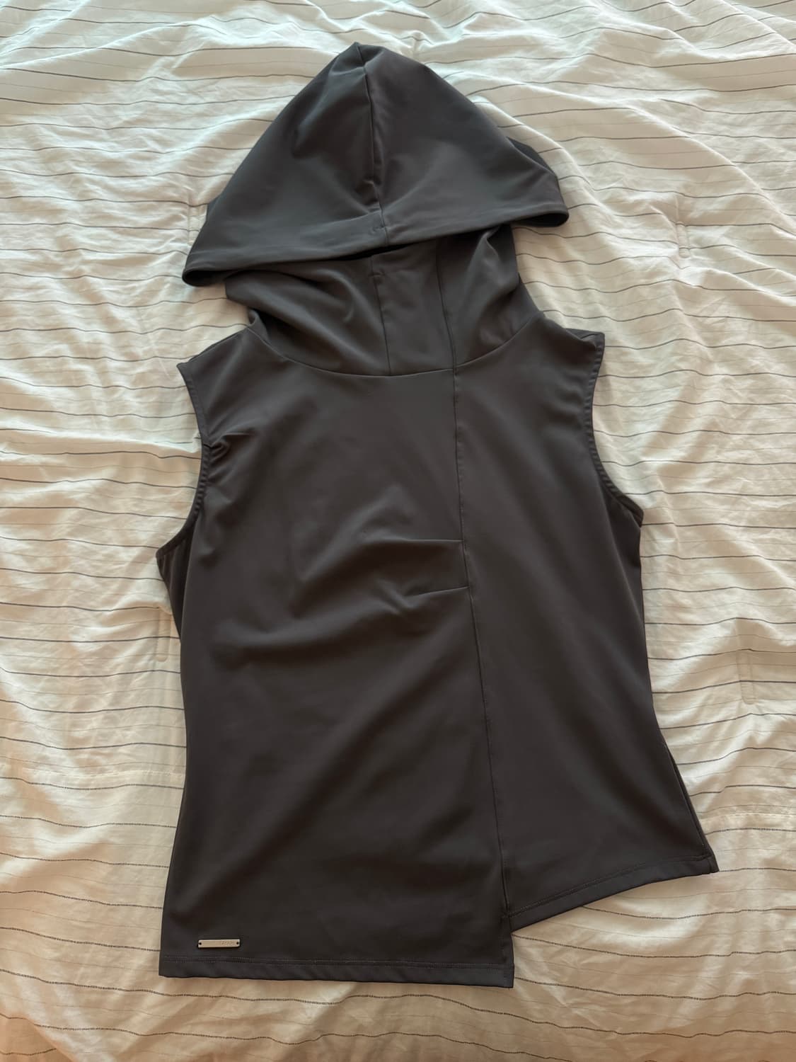 Miseki seoul Cowl neck pintuck sleeveles 상품이미지1