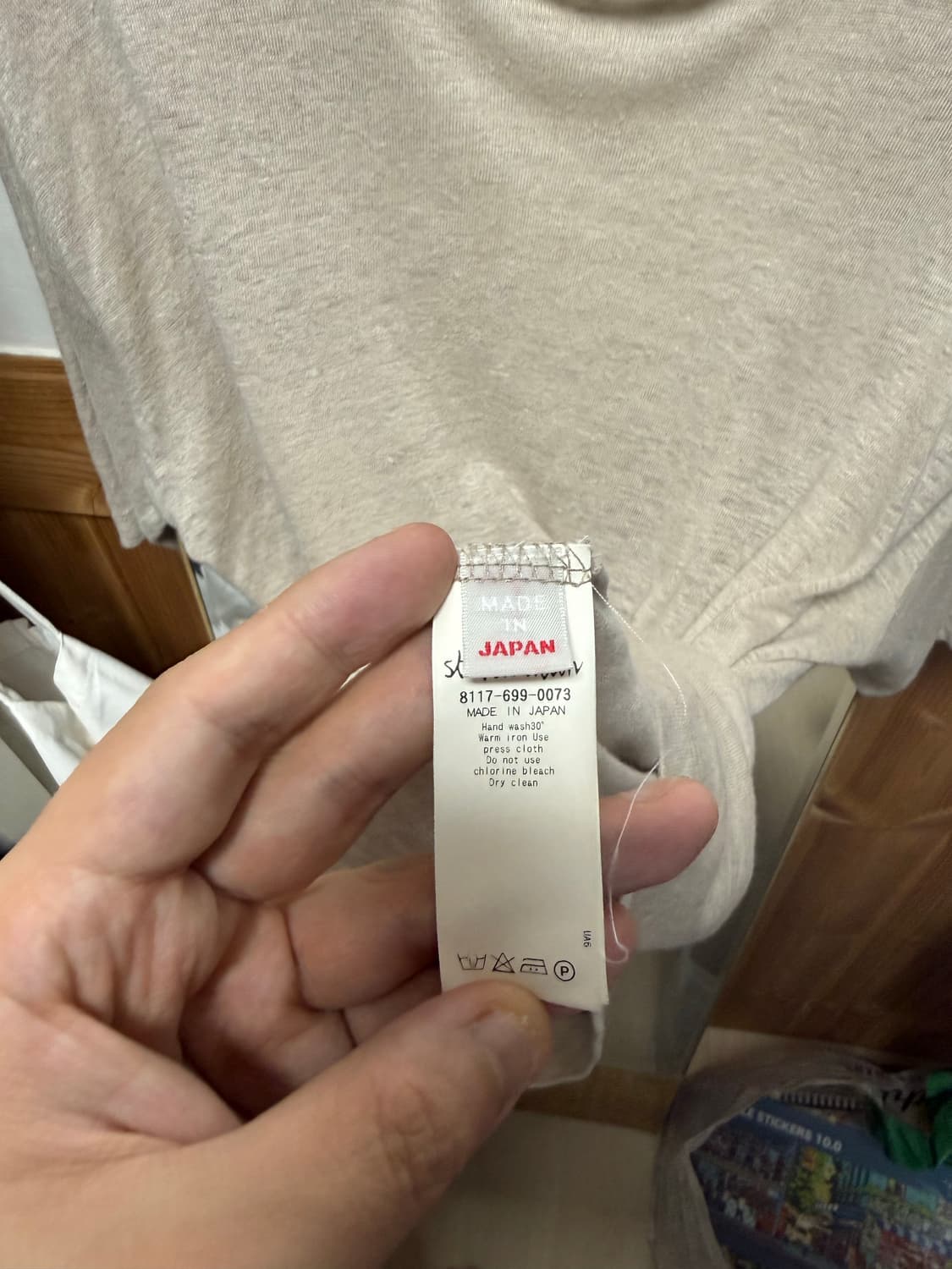 Steven alan 스티븐알란 린넨 티셔츠 L 상품이미지5