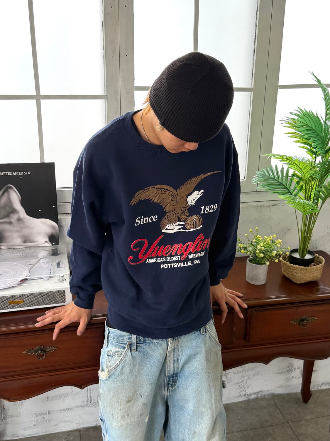 90's MADE IN USA 🇺🇸 러셀 스웻셔츠 상품이미지1