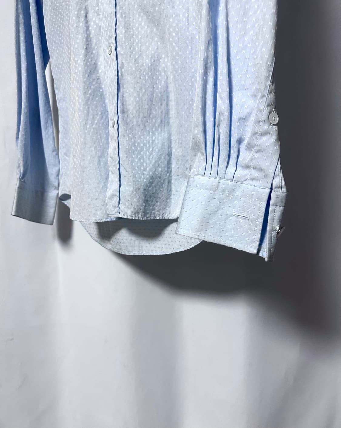 Hermès  Light Blue Jacquard 시그니처 셔츠 상품이미지2