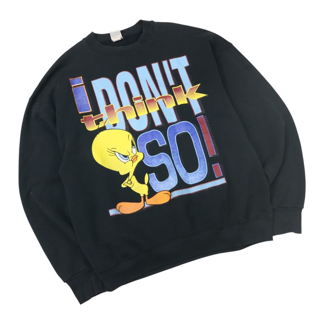 루니툰즈  워너 브로스 티위티 프린팅 스웻셔츠 상품이미지1