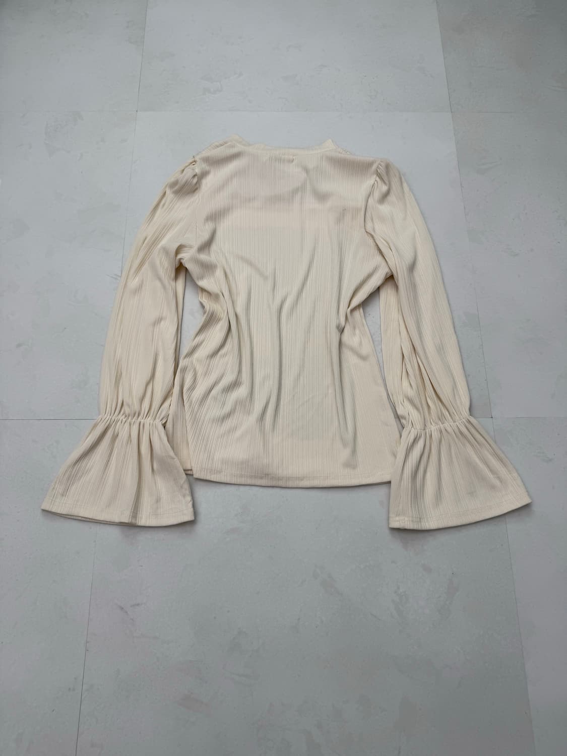 레이어드 리본 그래픽 탑  상품이미지6