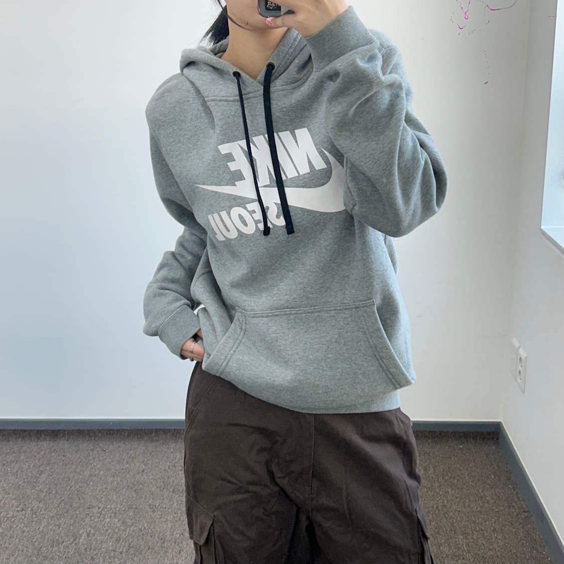 Nike 나이키 서울 그레이 후드티 상품이미지1