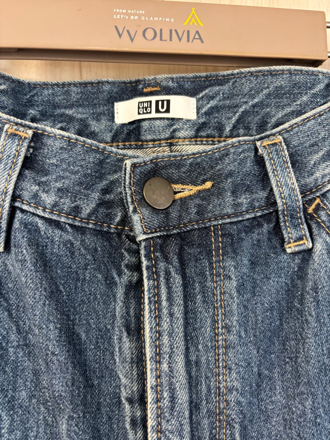 uniqlo u 19fw 와이드피트테이퍼드진 30사이즈 상품이미지2
