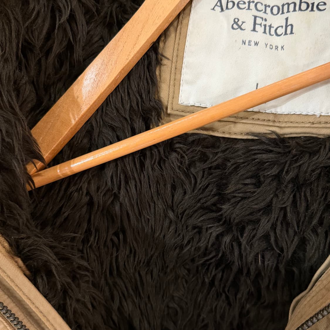 아베크롬비 아디론댁 울프죠 쉐르파 자켓 L 상품이미지4