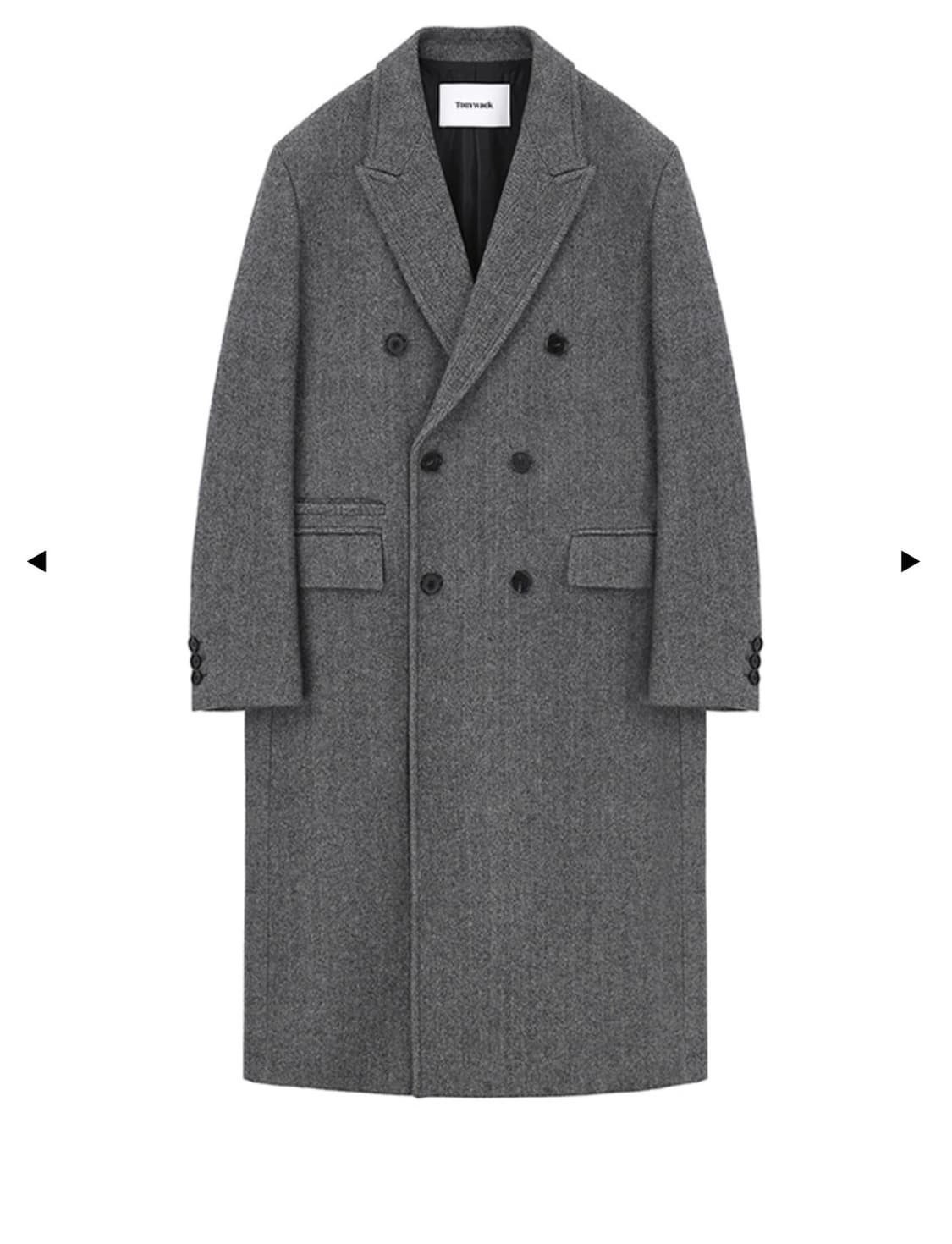 토니웩 헤링본 코트 M size 상품이미지4