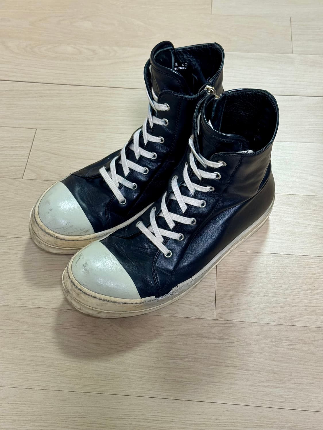 [릭오웬스] 라몬즈 하이 LPO 42 상품이미지2