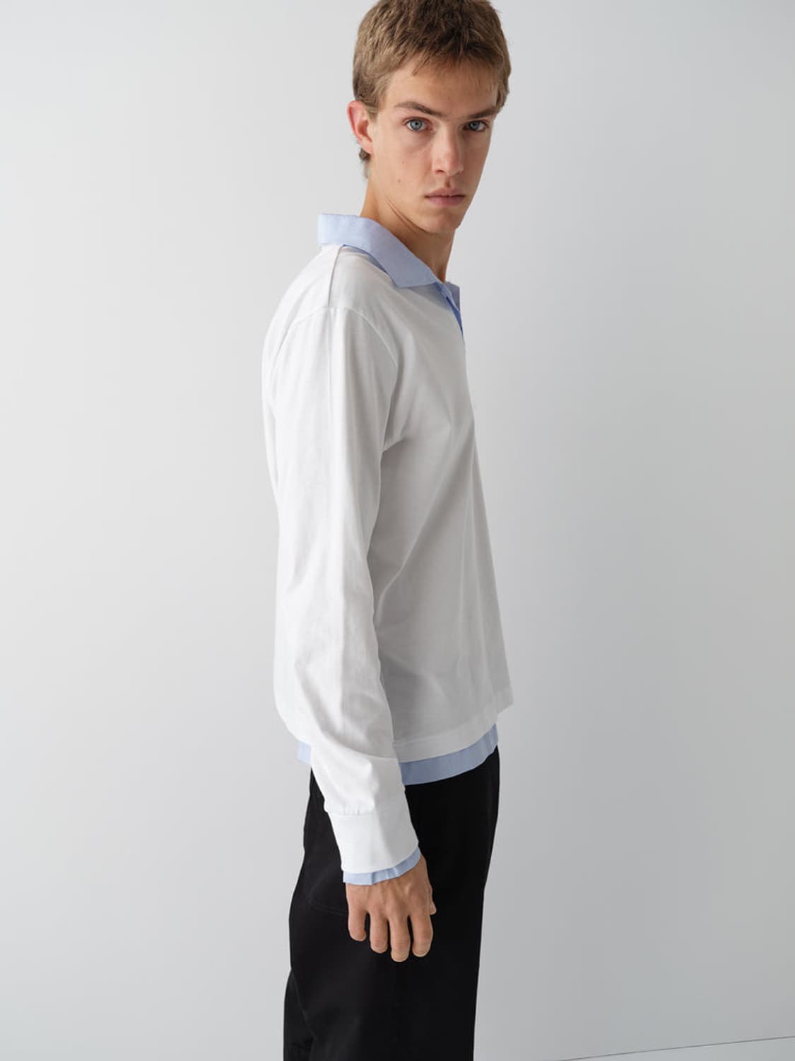 [M,L,XL]기마구아스 LUIS 폴로 티셔츠/화이트 상품이미지5