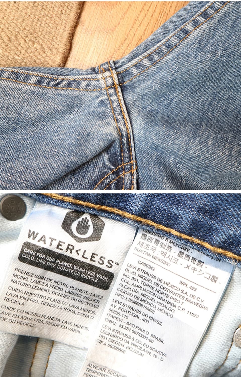 
LEVIS 리바이스 516 데님
31 세탁완료 상품이미지8