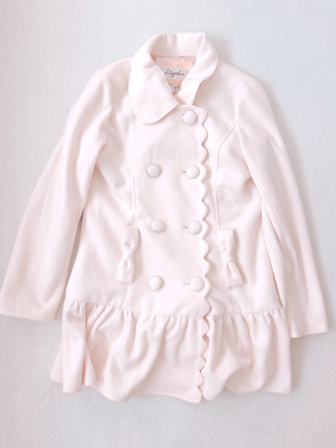 리즈리사 리즈멜로 리본 코트 히메갸루 라떼갸루 상품이미지1