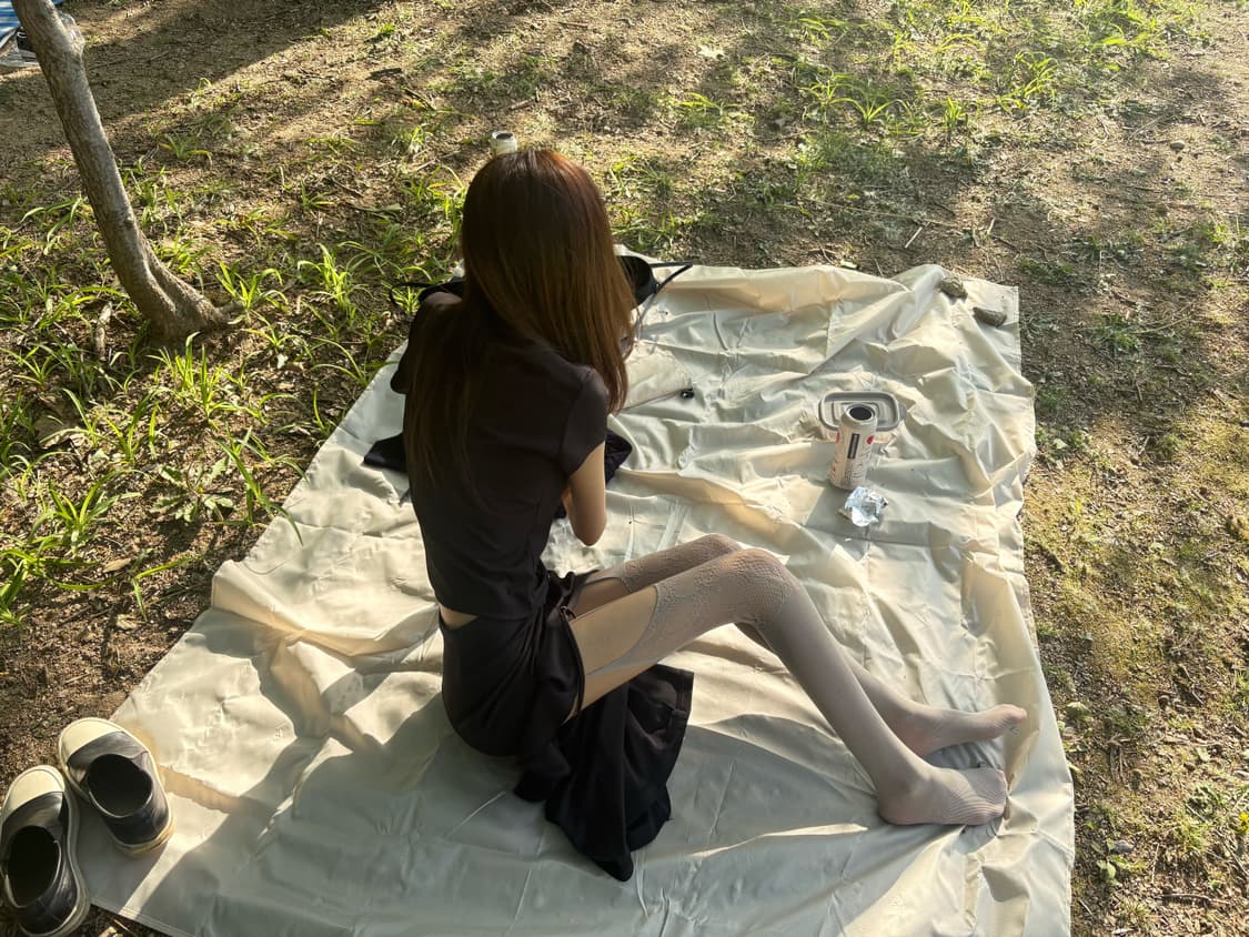 빈티지 롱 스커트 상품이미지1