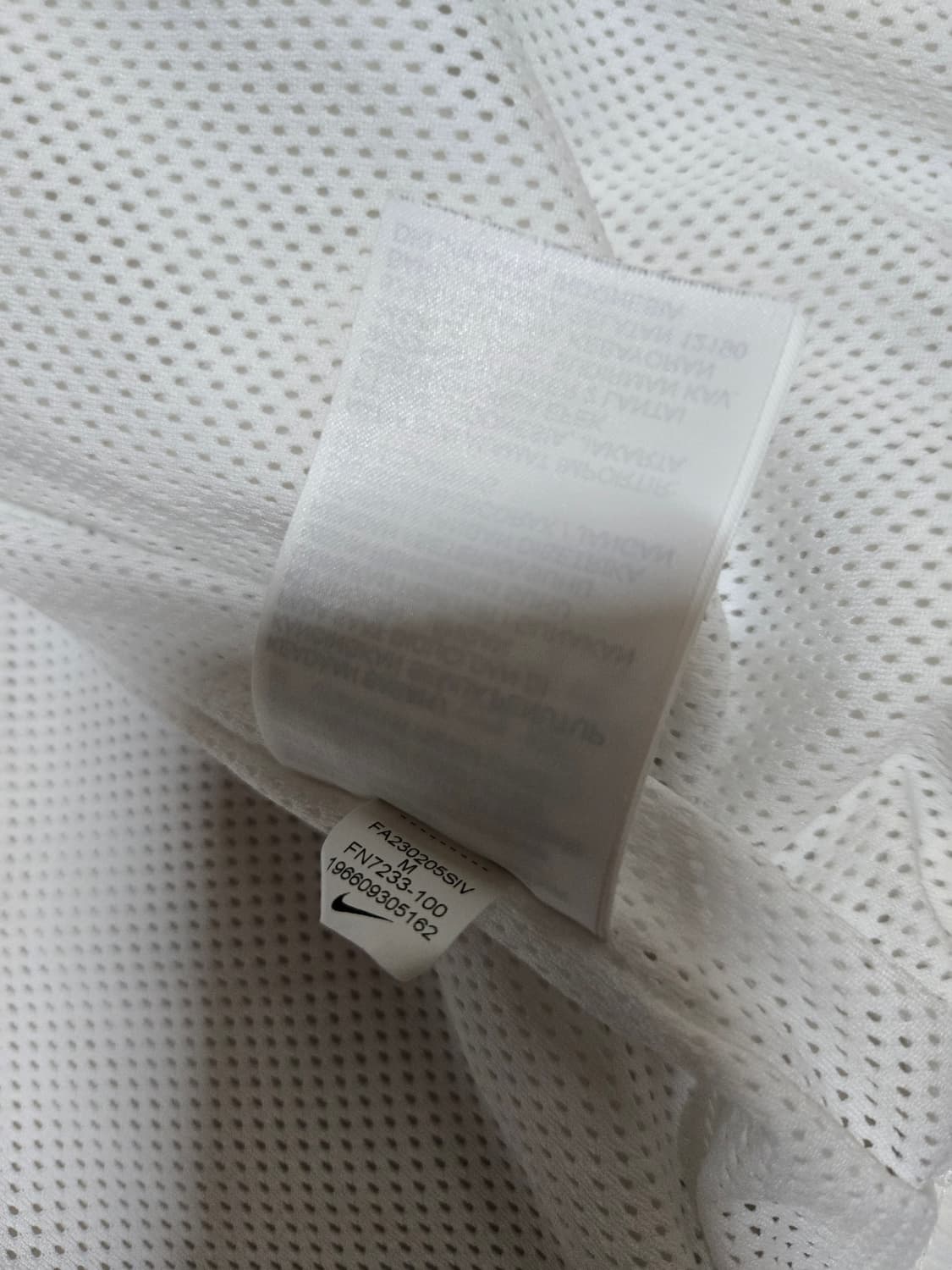 나이키 화이트 우븐 바람막이 점퍼 상품이미지10