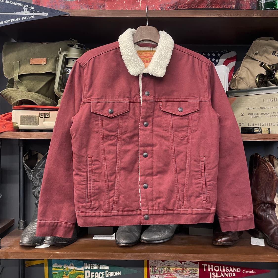 리바이스 타입2 쉐르파 데님 트러커 자켓 상품이미지1