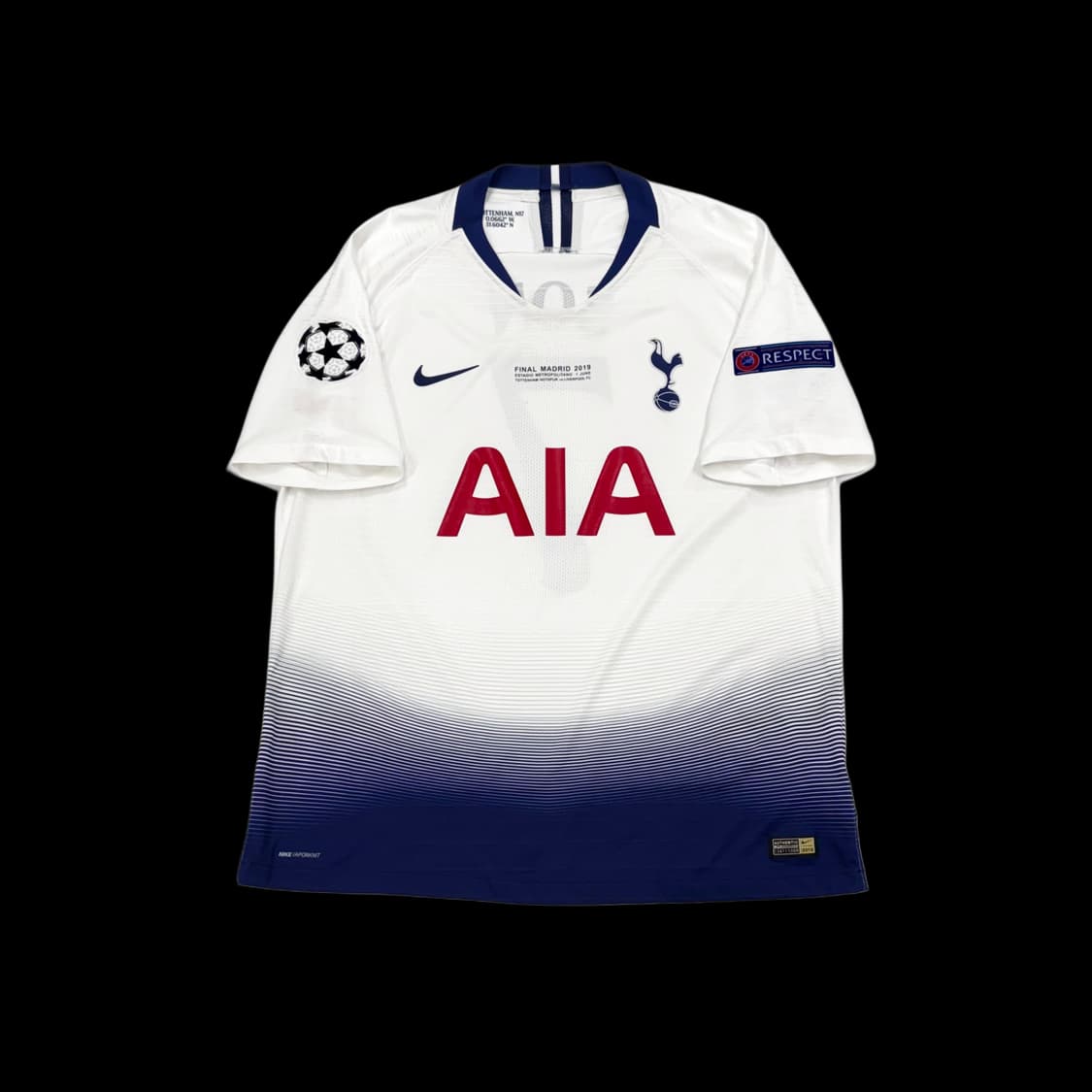 나이키 18 19 토트넘 홈 어센틱 베이퍼니트 손흥민 유니폼 상품이미지2