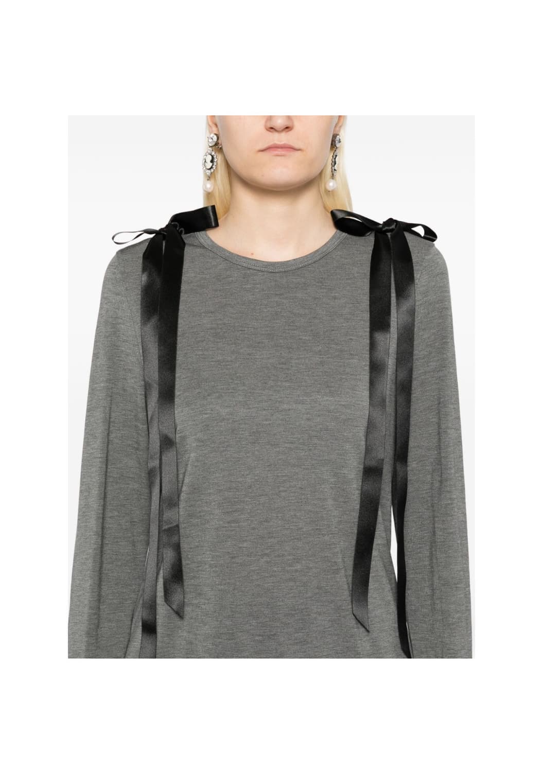 시몬로샤 리본 디테일 티셔츠 상품이미지5