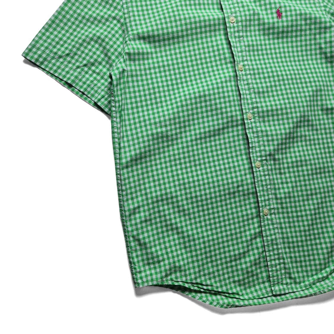 [XL(18-20)] 폴로 랄프로렌 깅엄체크 반팔셔츠 상품이미지4