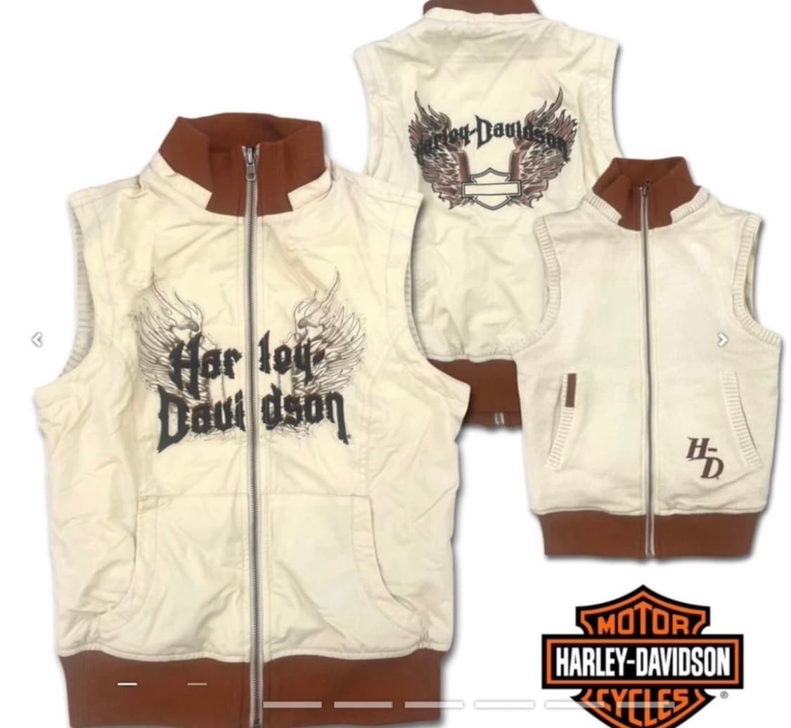 할리데이비슨 리버시블 베스트 상품이미지1