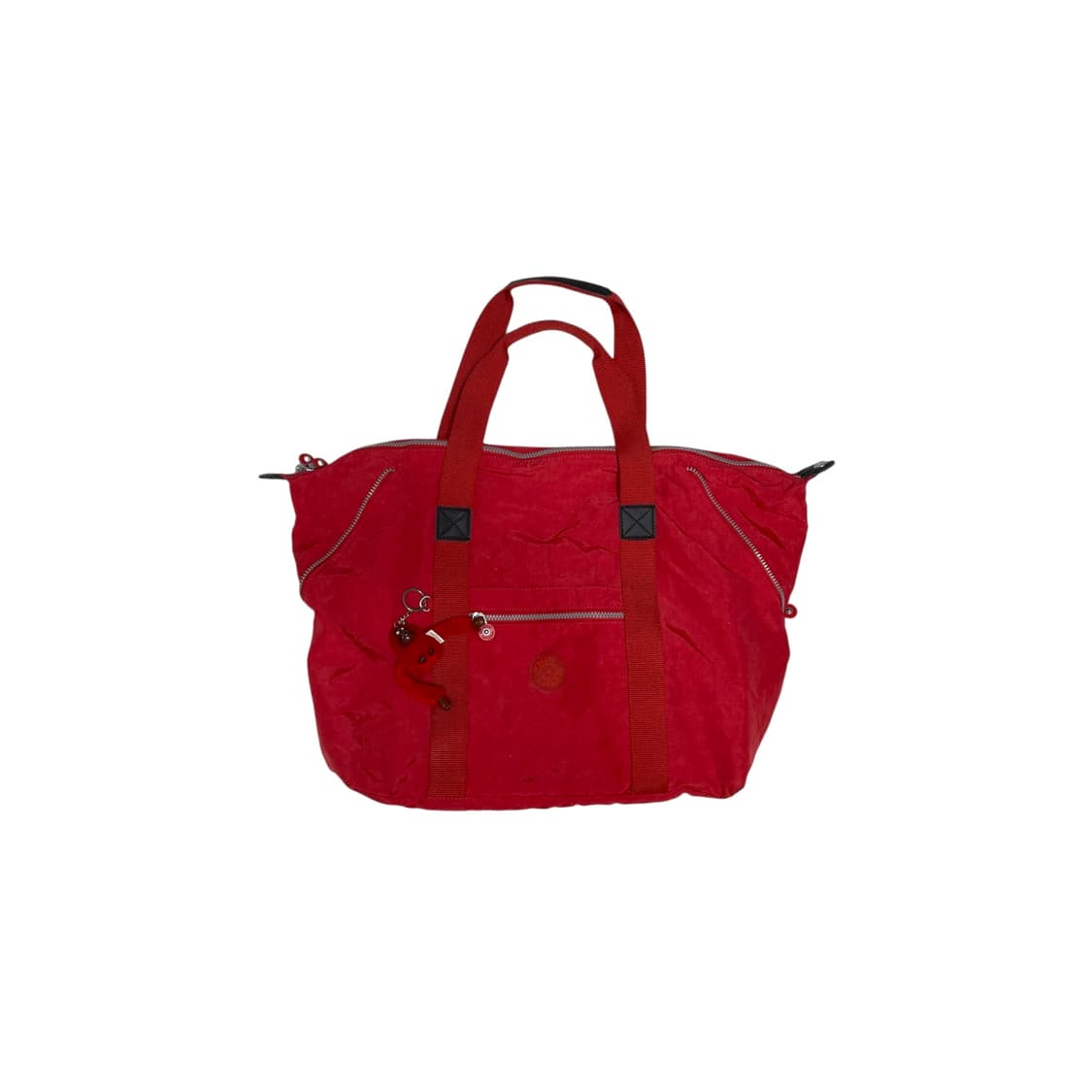 10s 키플링 Art 레드 보스턴백 상품이미지1