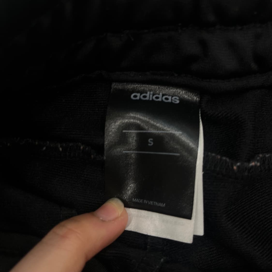 S 아디다스 삼선 트레이닝 바지 블랙 상품이미지7
