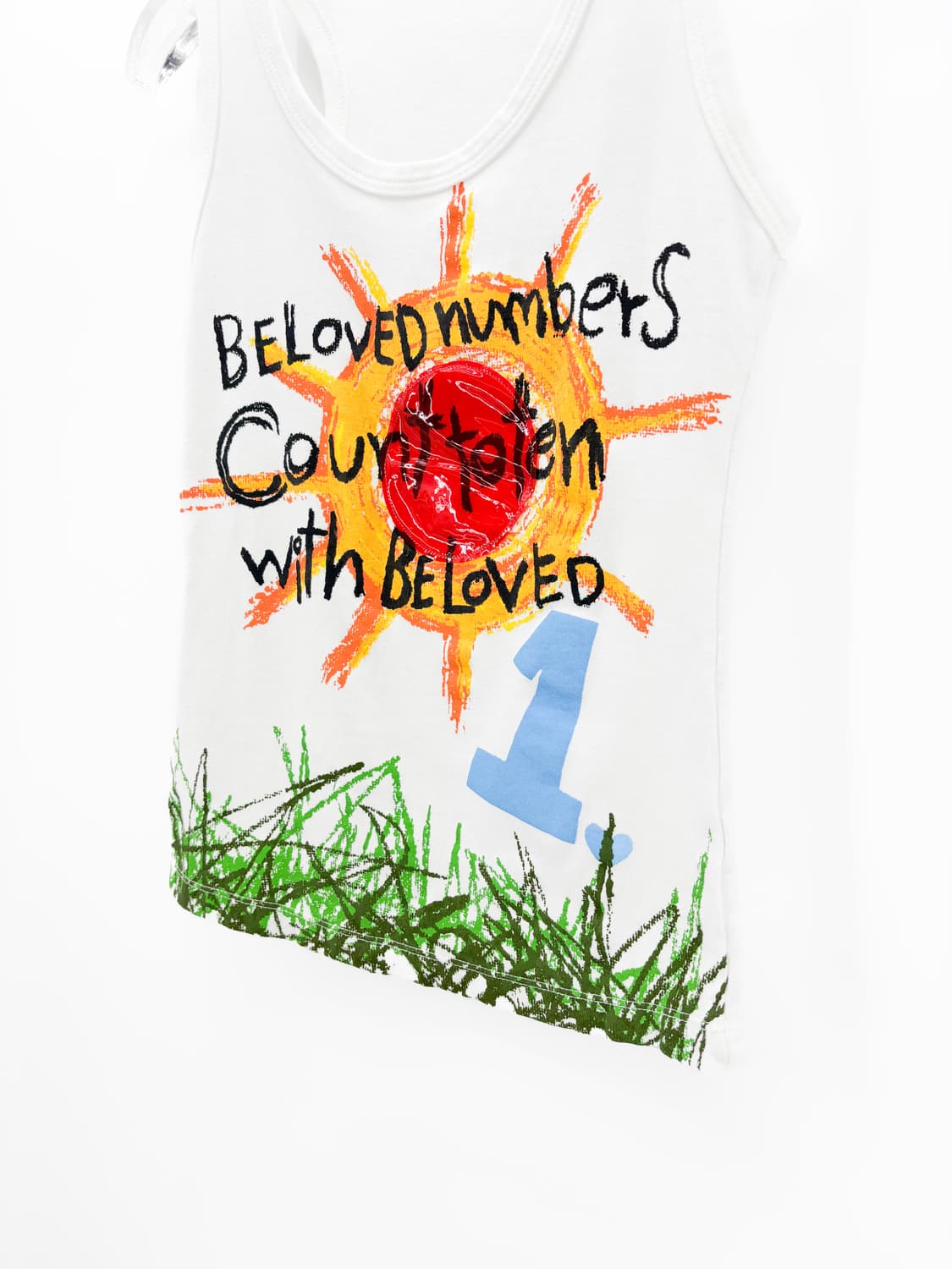 빈티지 그래픽 슬리브리스 상품이미지5