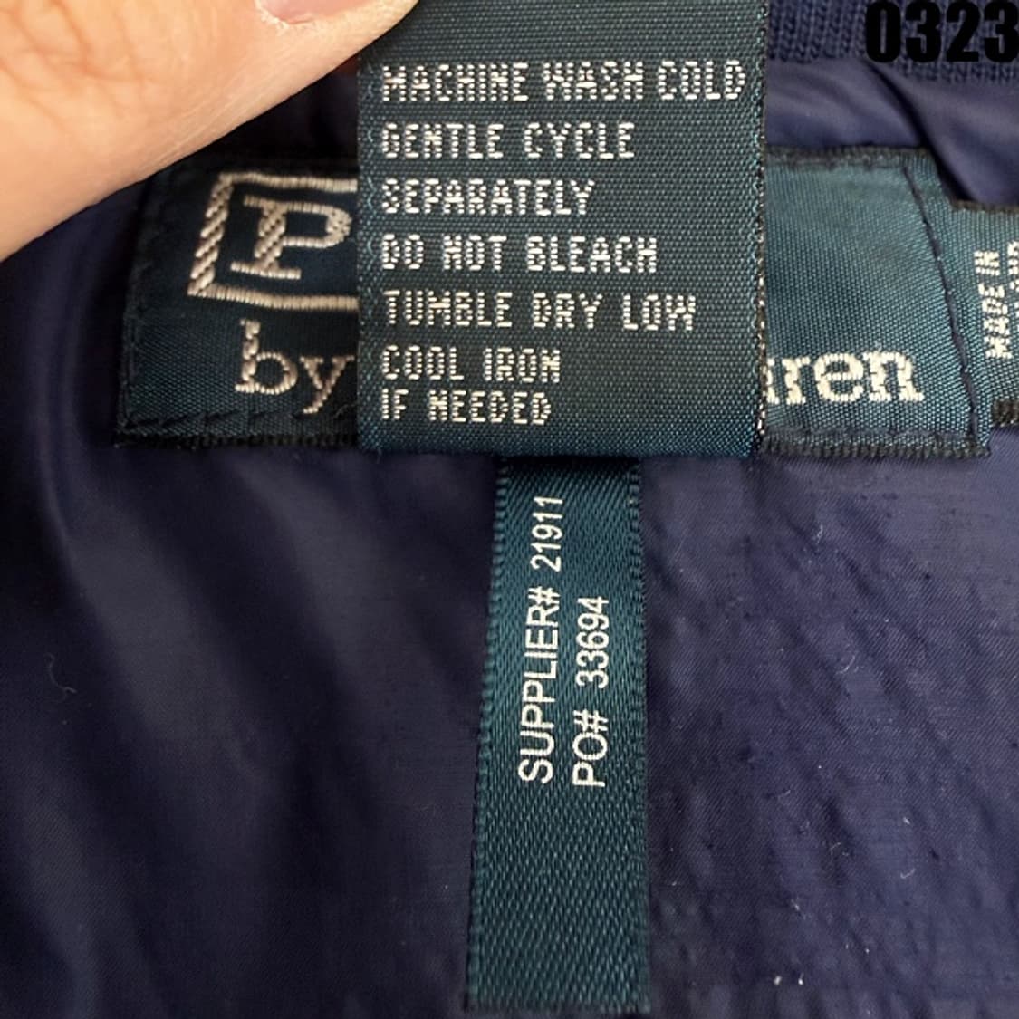 폴로 랄프로렌 집업 바람막이 자켓 M 0323 상품이미지7