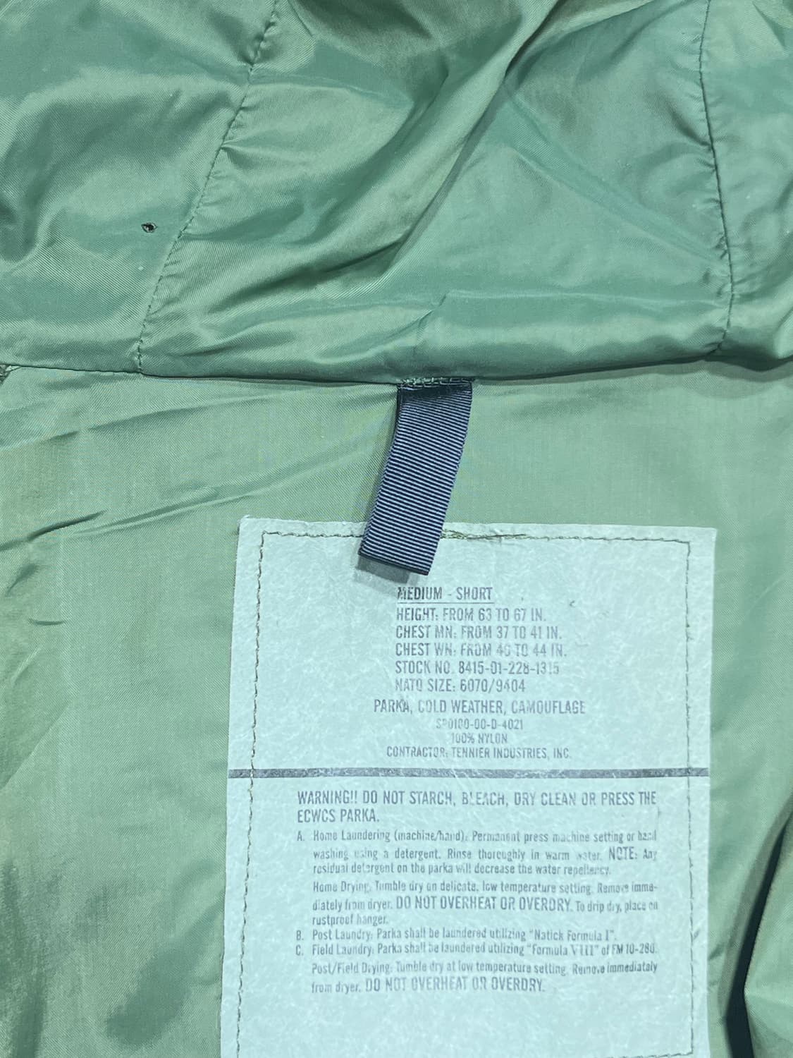 1세대 미군 우드랜드 고어텍스 상품이미지9