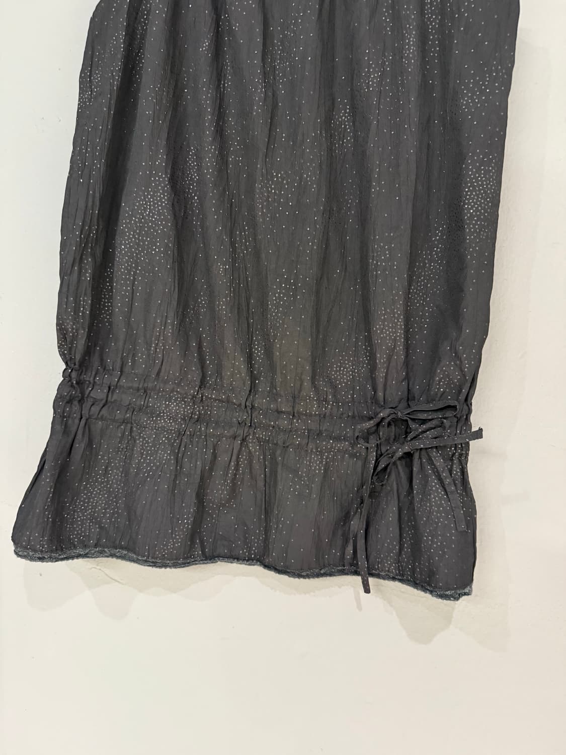 glitter dot ribbon detail sleeveless 상품이미지7