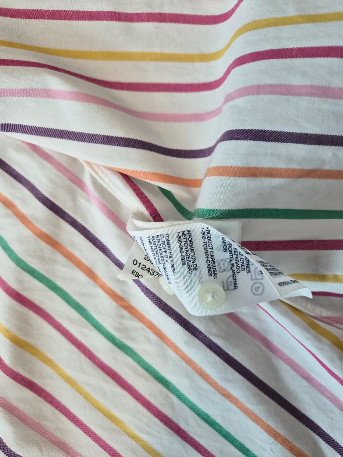 타미힐피거 정품 멀티 스트라이프 셔츠 (상태 최상) 상품이미지4