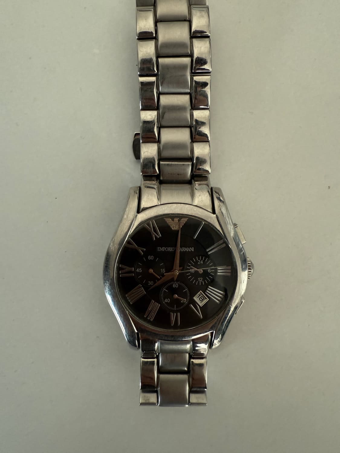 아르마니 스테인리스 쿼츠 시계 상품이미지1