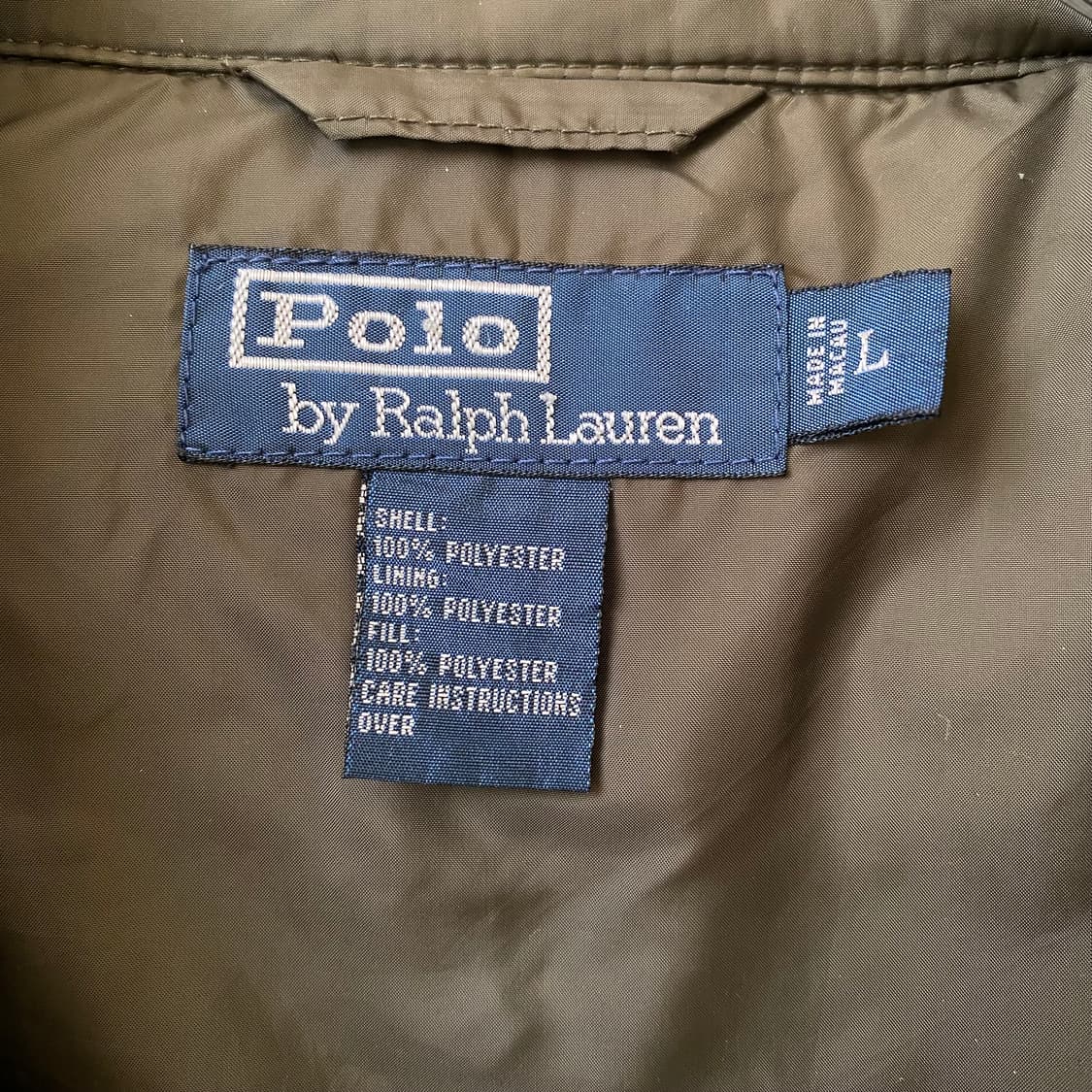 🌊Polo quilting Car Coat (L) 상품이미지10