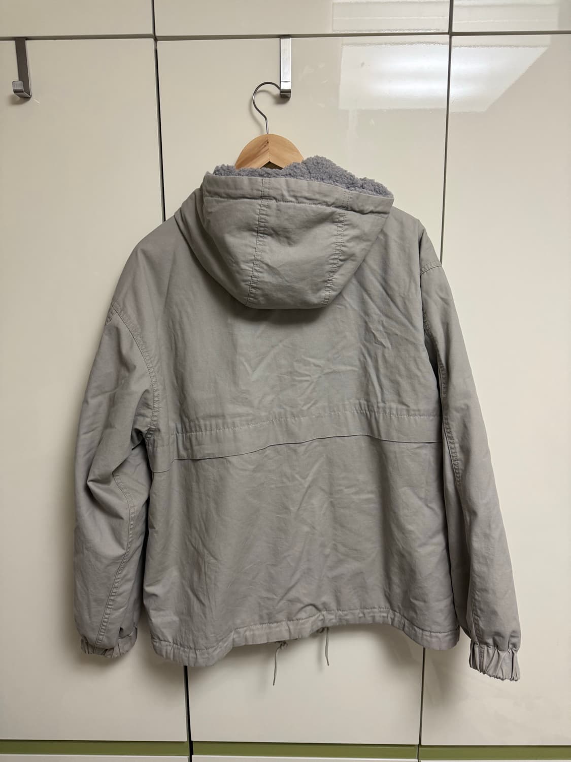 파르티멘토 리버시블 플리스 코드 후드집업 자켓 상품이미지2