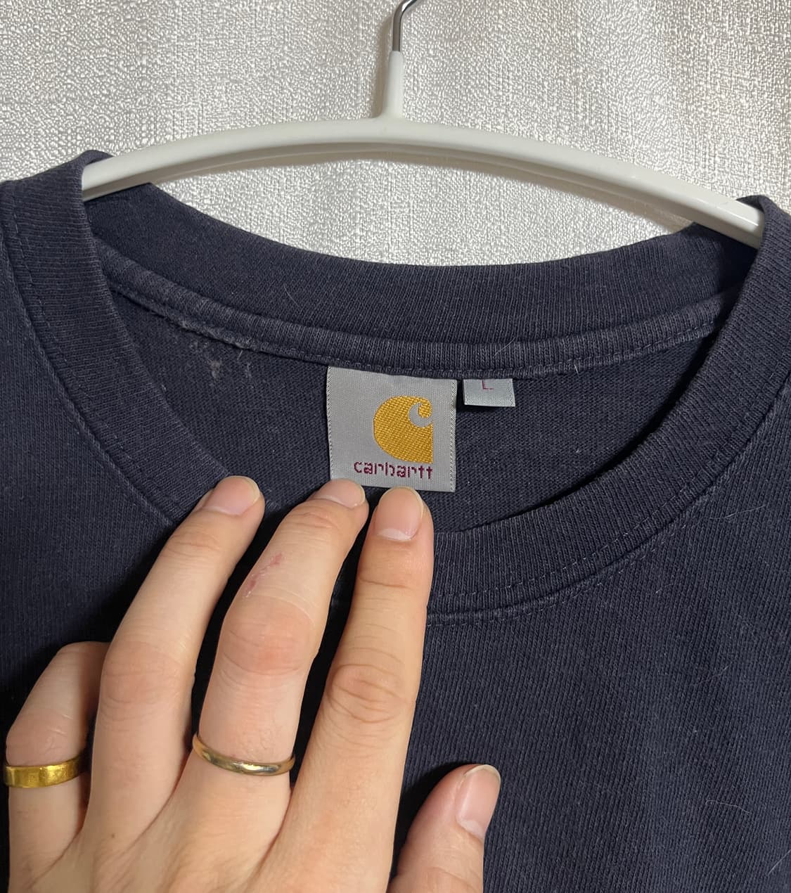 공용 칼하트 반팔 티셔츠 L 상품이미지4