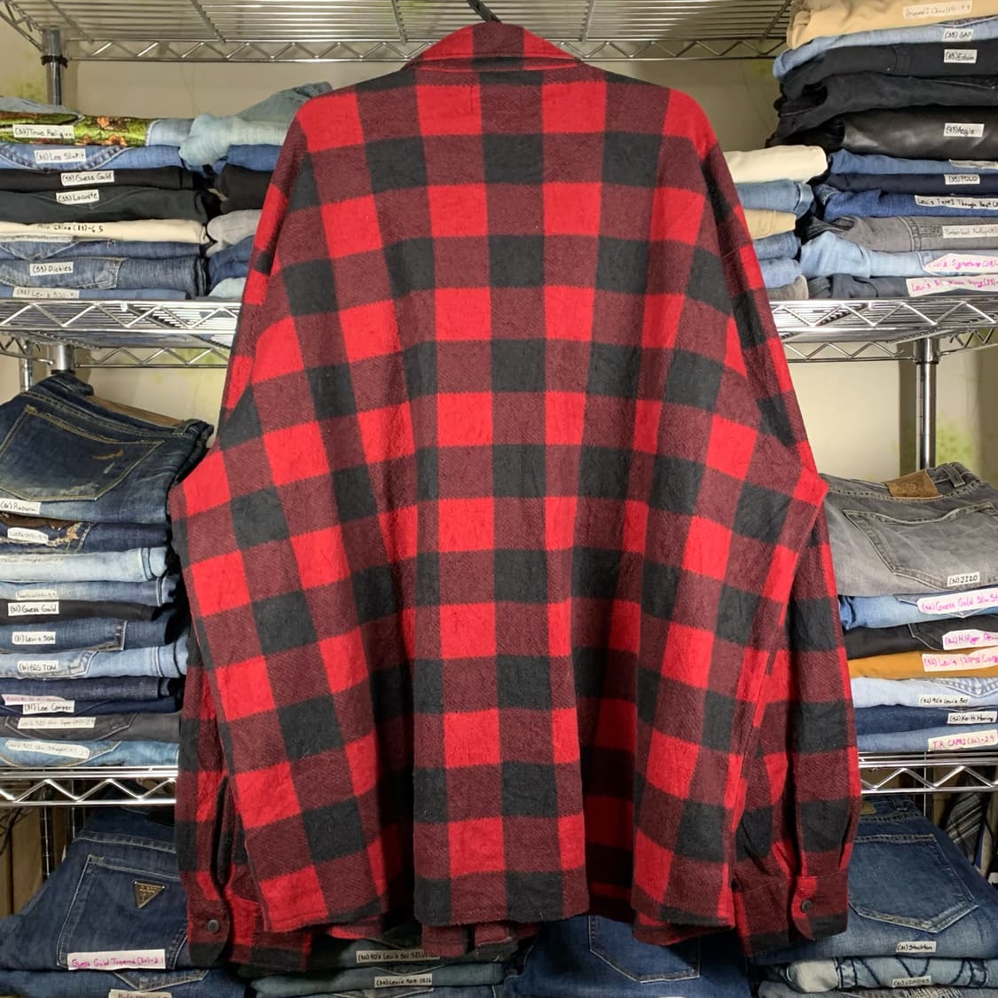 [3XL] 랭글러 버팔로체크패턴 럼버잭 플란넬셔츠 상품이미지3