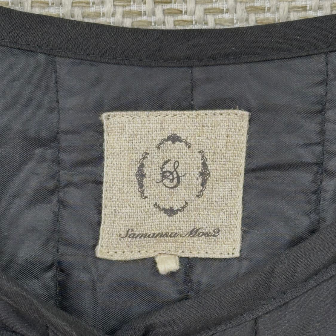 사만사모스2 라운드넥 버클 경량 패딩 r2937 상품이미지5