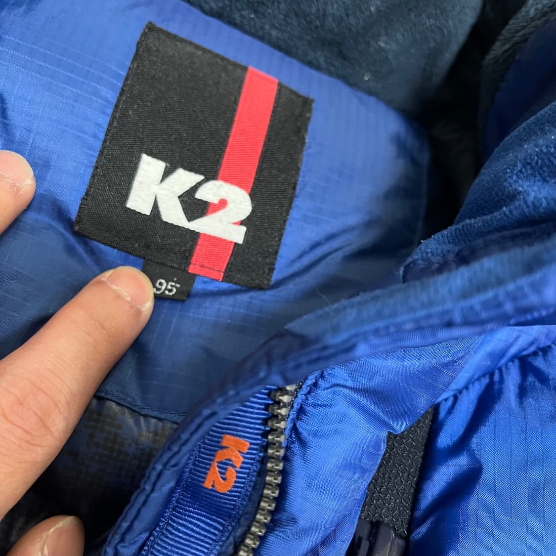 K2 윈드스토퍼 800 구스다운 헤비 패딩 M/95 상품이미지7