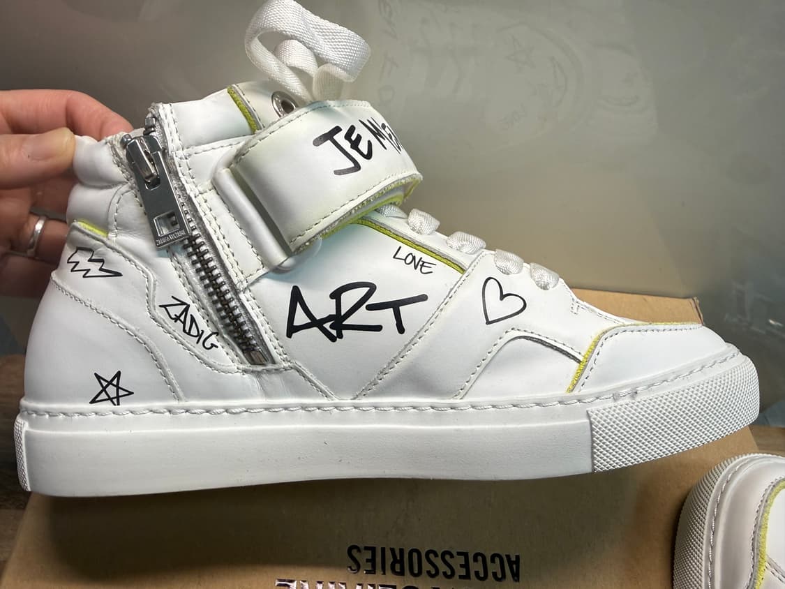 정품)쟈딕앤볼테르 Flash Fluorescent 스웨이드36 상품이미지8