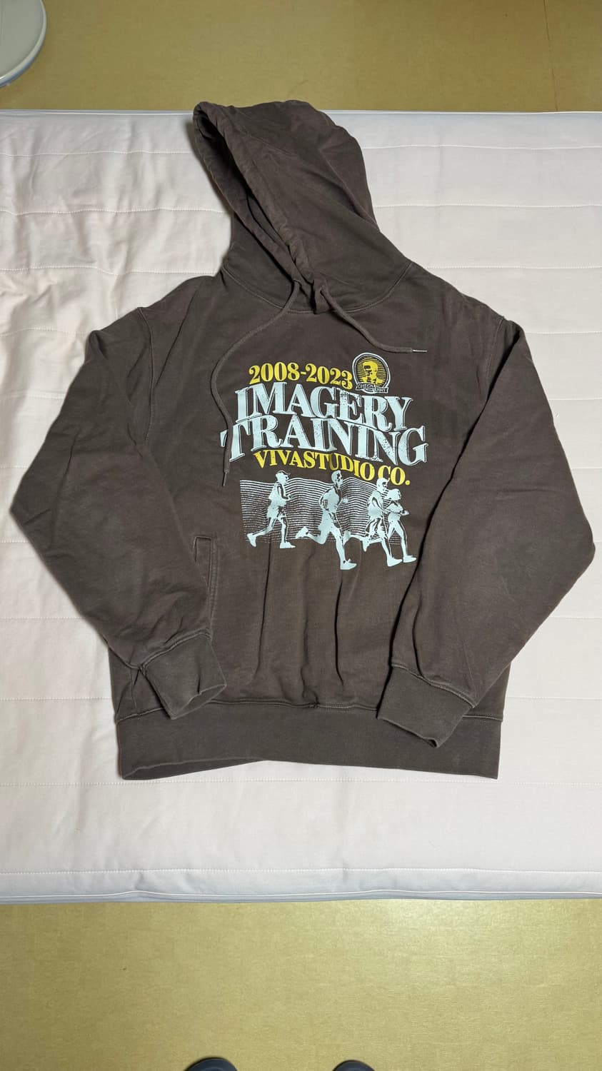 비바스튜디오 브라운 카키 후드티 상품이미지2