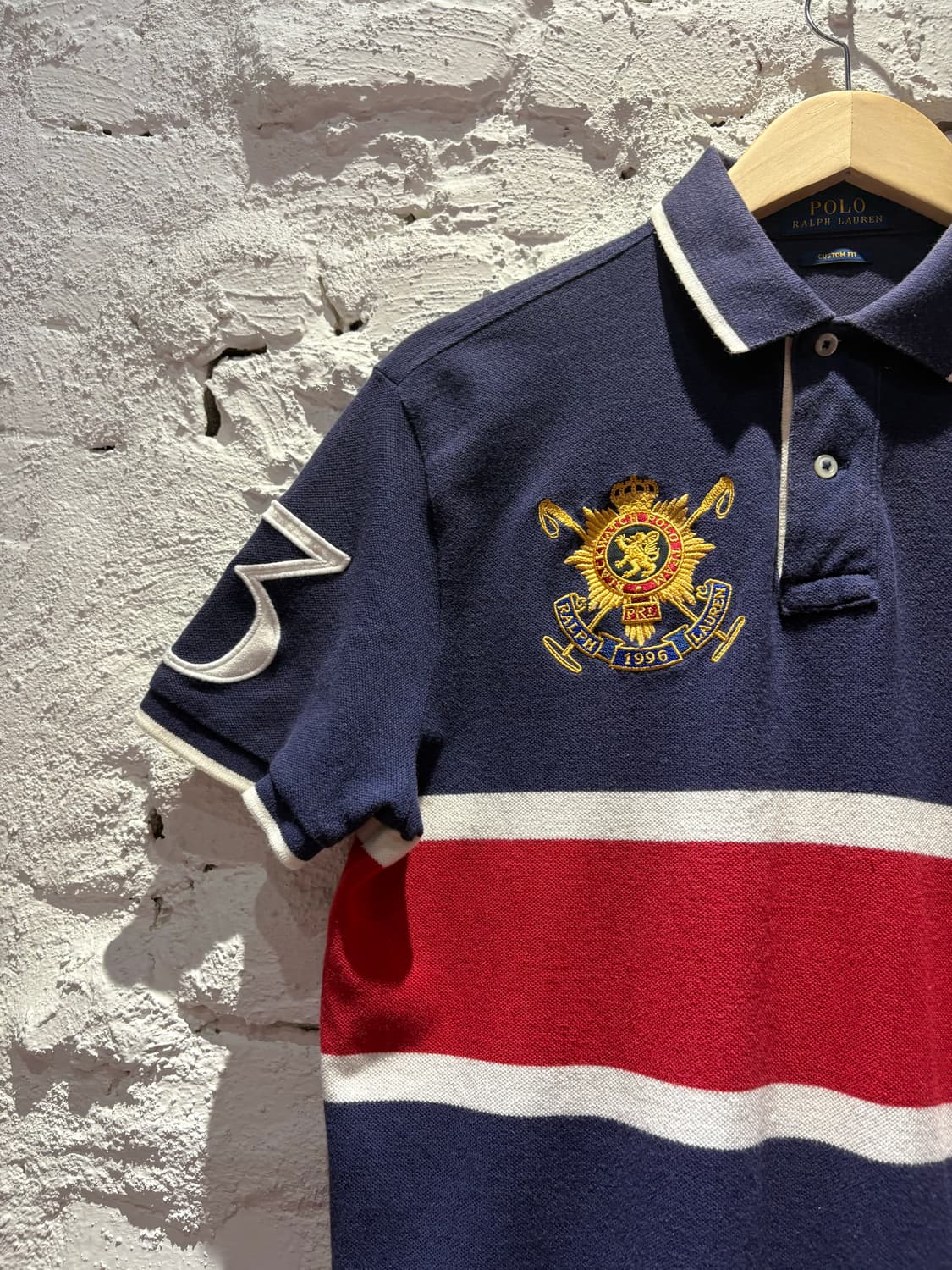 폴로 빅포니 치프키프 금장 카라반팔티셔츠 상품이미지2