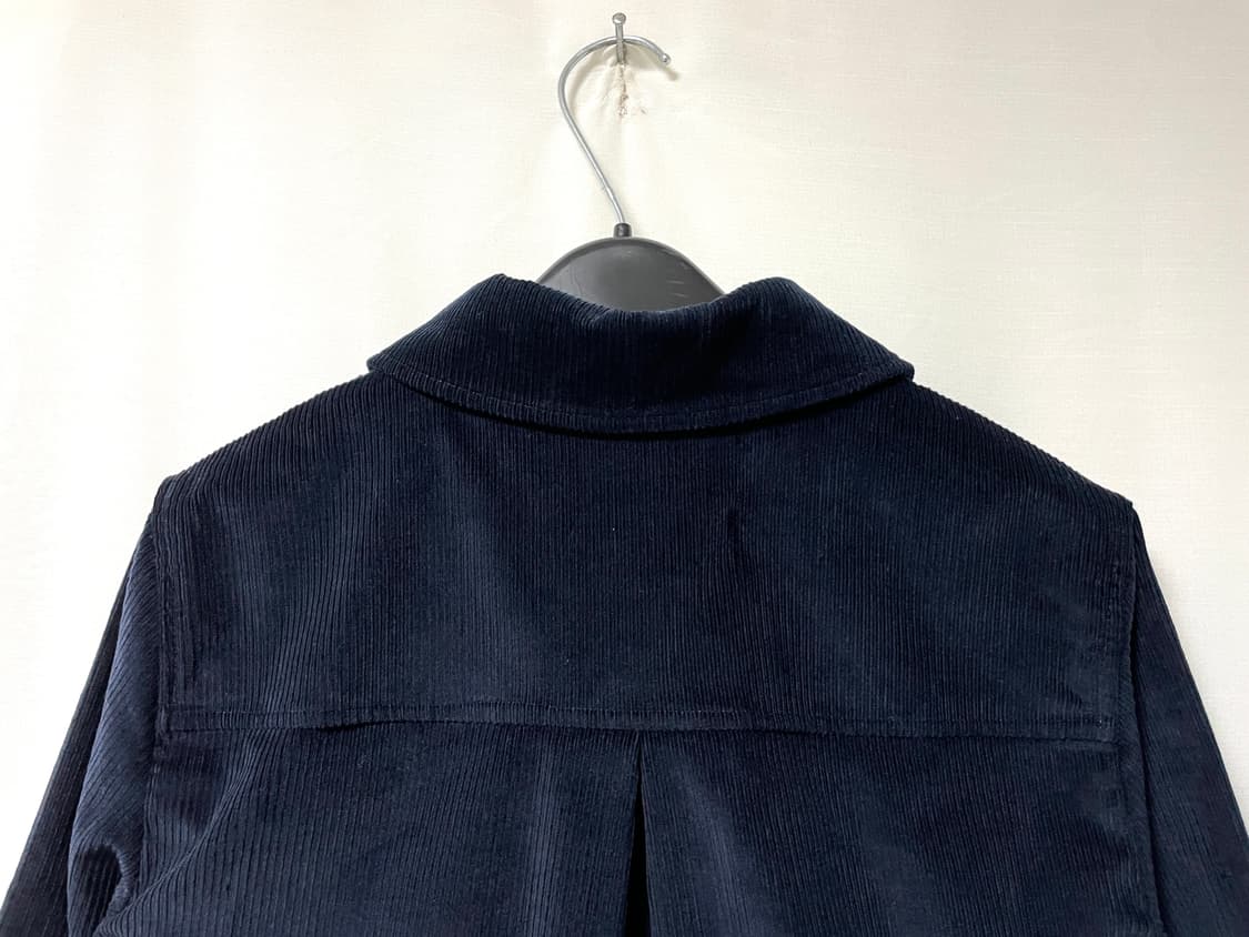 COS 코스 여성 스판 코듀로이 블루종 숏자켓 36 _ 네이비 상품이미지6