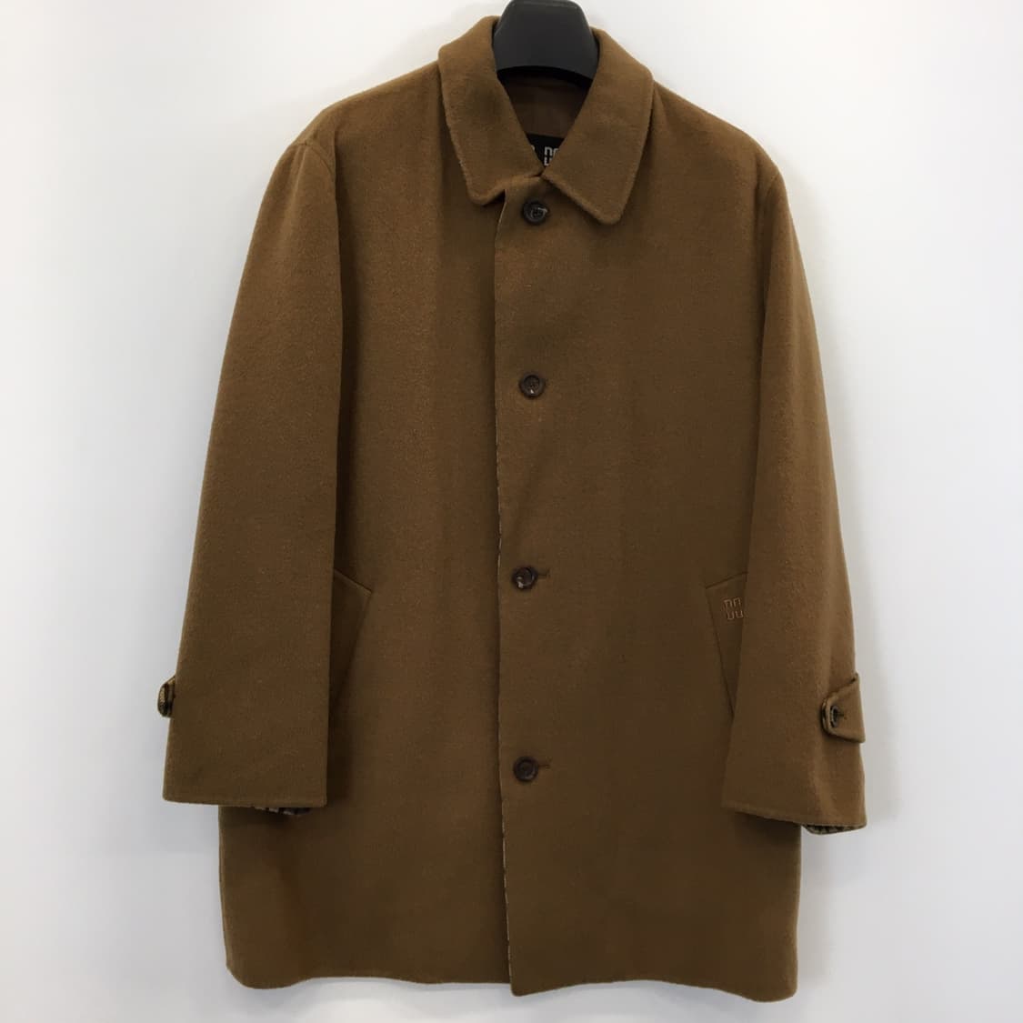 닥스 캐시미어 30% 발마칸 카멜브라운코트 95  상품이미지1