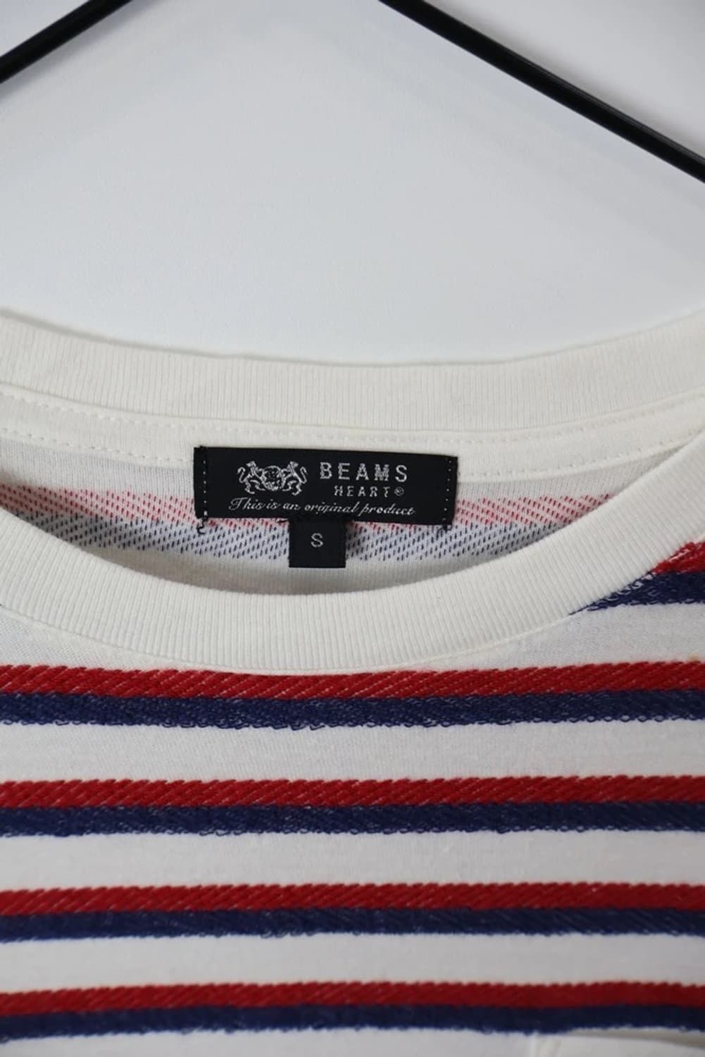 Beams Heart Stripe Pocket Tee 상품이미지6