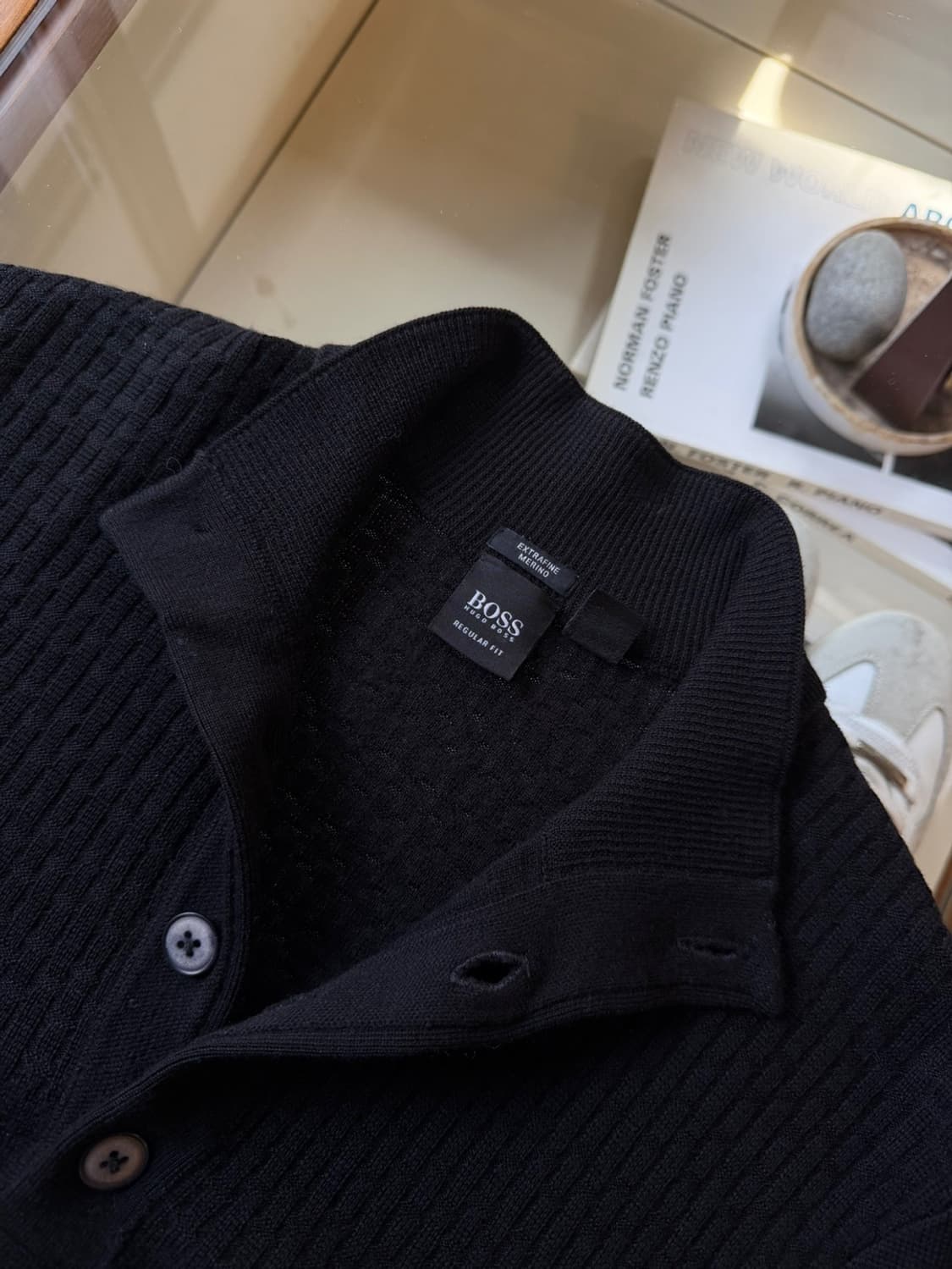 휴고보스 블랙라벨 메리노울 니트 100 상품이미지8