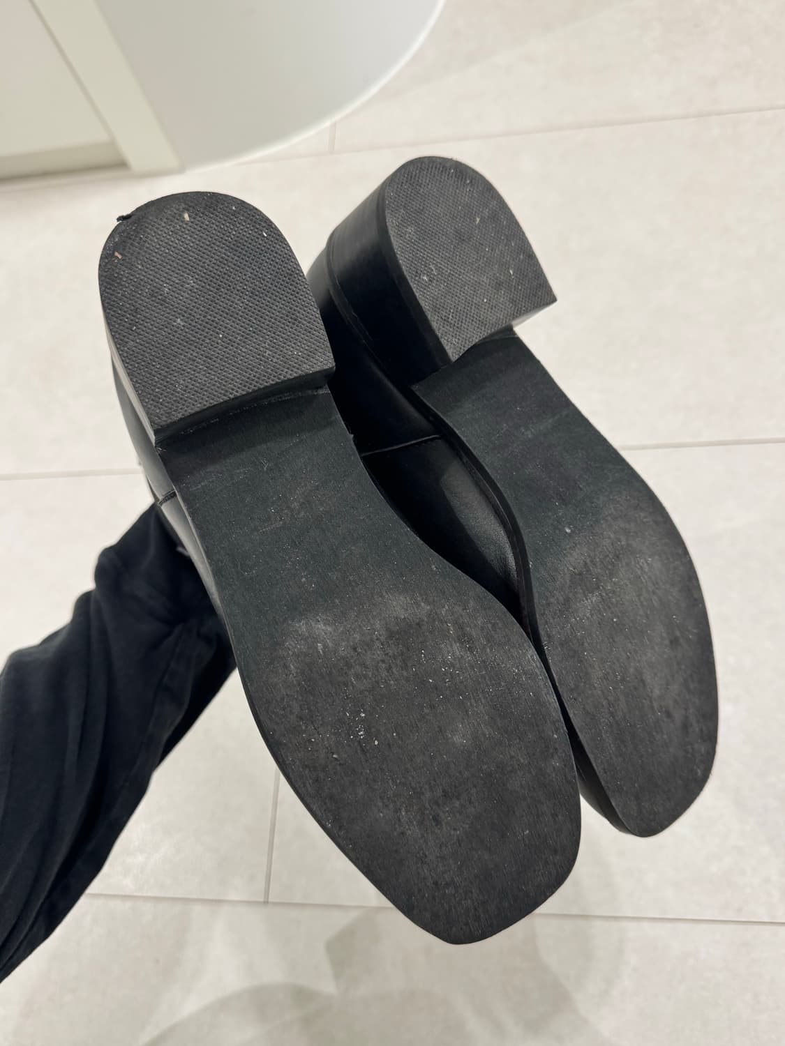 마뗑킴 가죽 첼시 부츠 245 / 소가죽 레더 부츠 상품이미지5