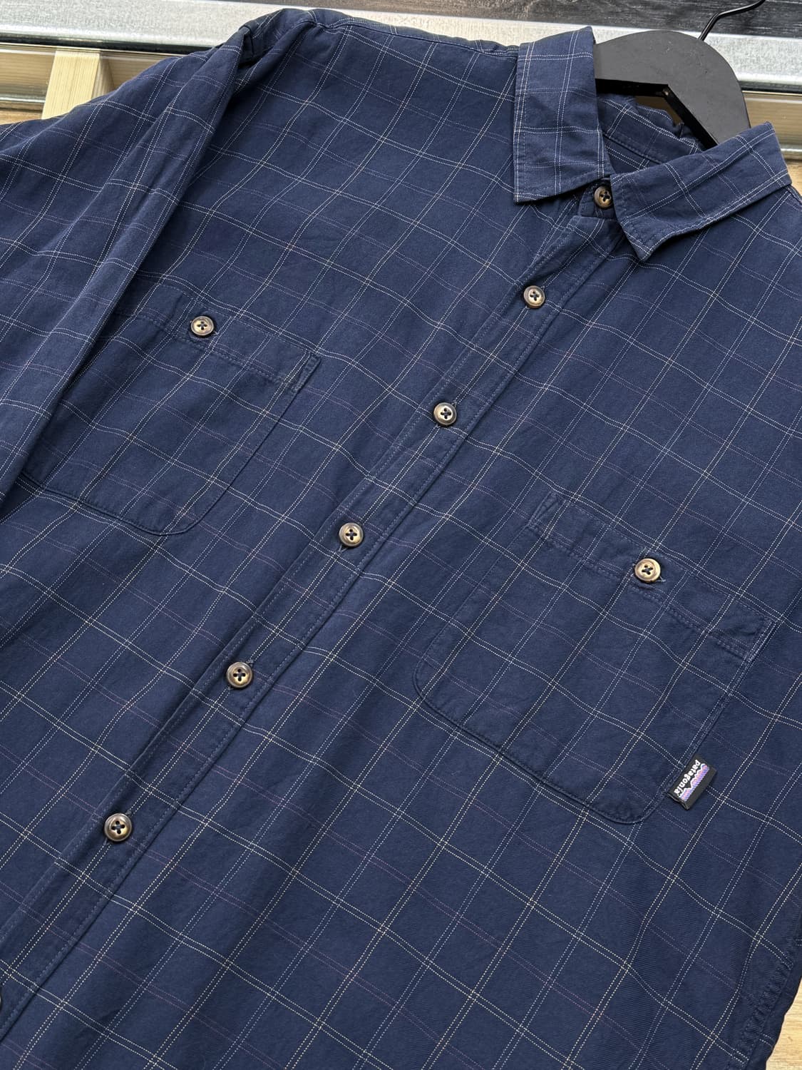 파타고니아 오가닉 코튼 체크 셔츠 상품이미지4