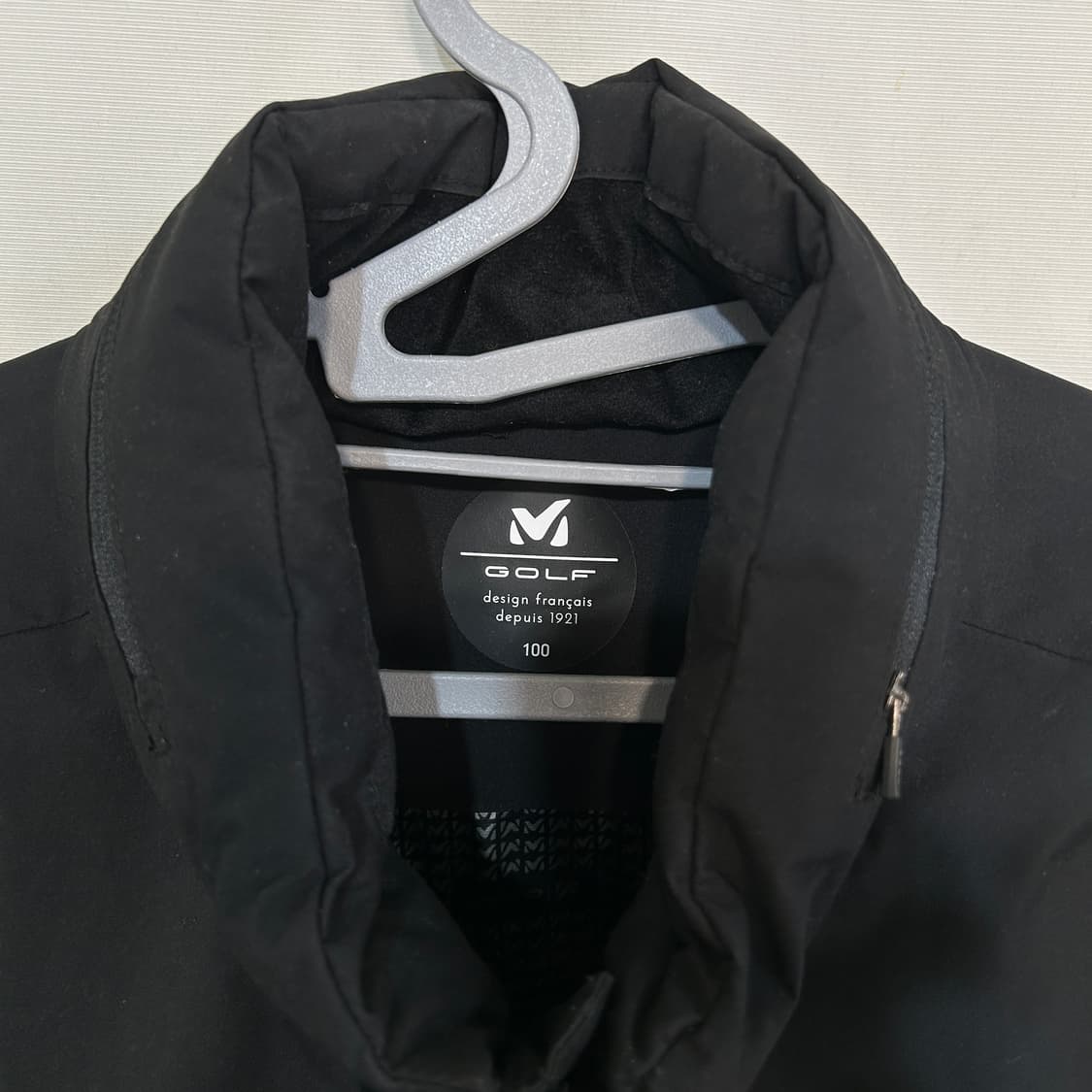 밀레 2022 남성 오리털 패딩 100 블랙 상태최상 상품이미지2