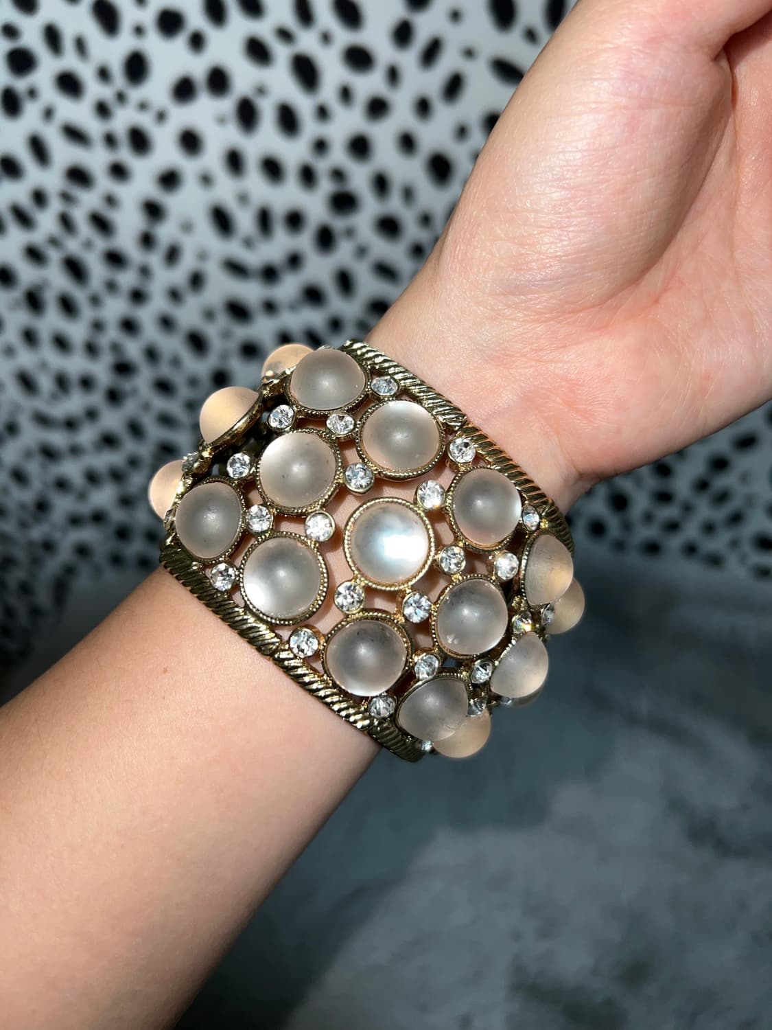 오리엔탈 페어리 볼드 캣츠아이 빈티지 팔찌  상품이미지2