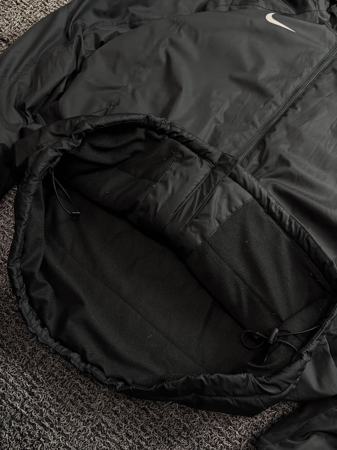 나이키 스톰핏 스우시 블랙 기모 바람막이 1692 상품이미지3