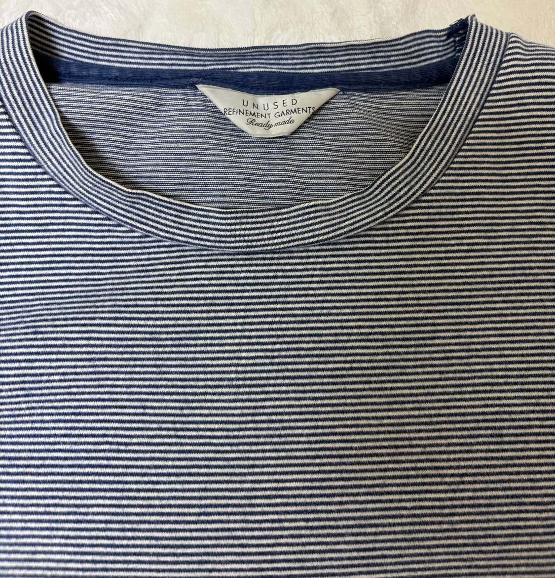 언유즈드 스트라이프 보더티셔츠 블루 / 3 상품이미지3