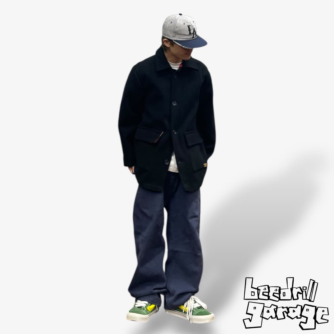 Merc 빈티지 멜튼 울 동키 자켓 made in England 상품이미지1